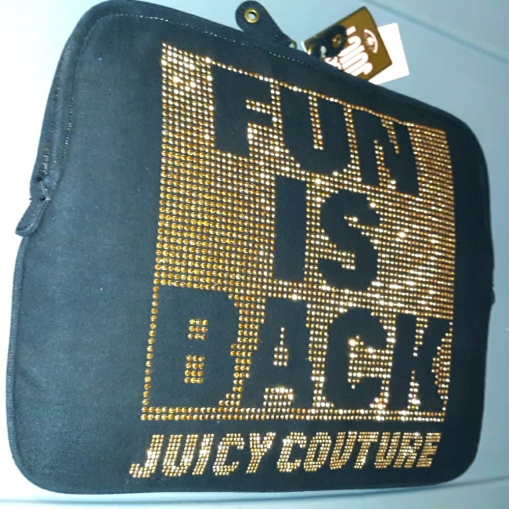 NWT Rare JUICY COUTURE Padded Laptop Sleeve - Picture 4 of 16